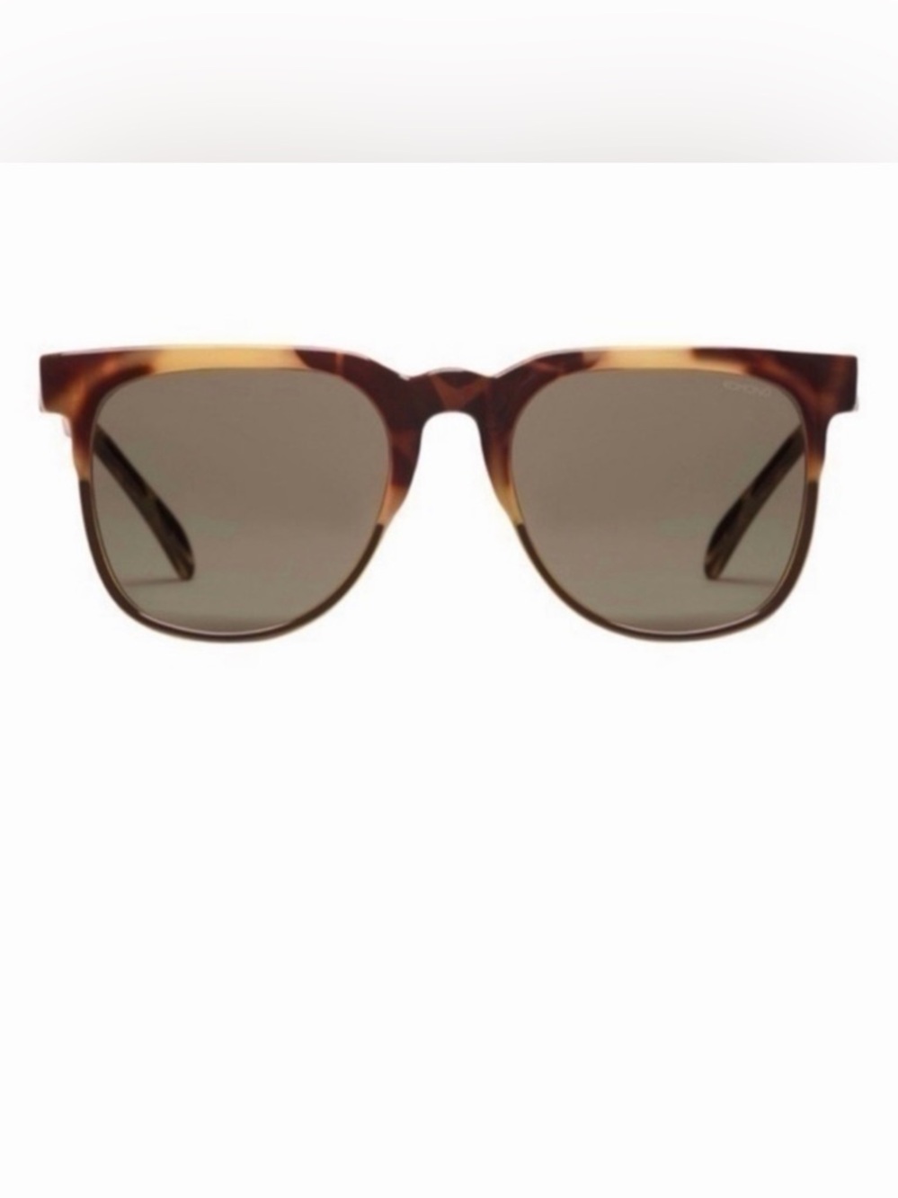KOMONO sunglasses Riviera Green Tortoise NEW square brown